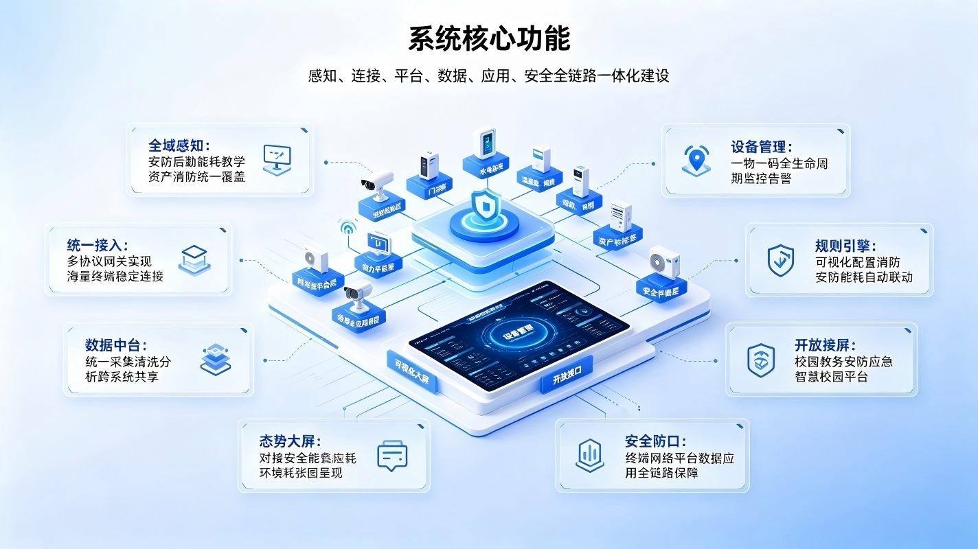 智慧校园物联网系统：构建数据驱动型智慧校园生态(图3)