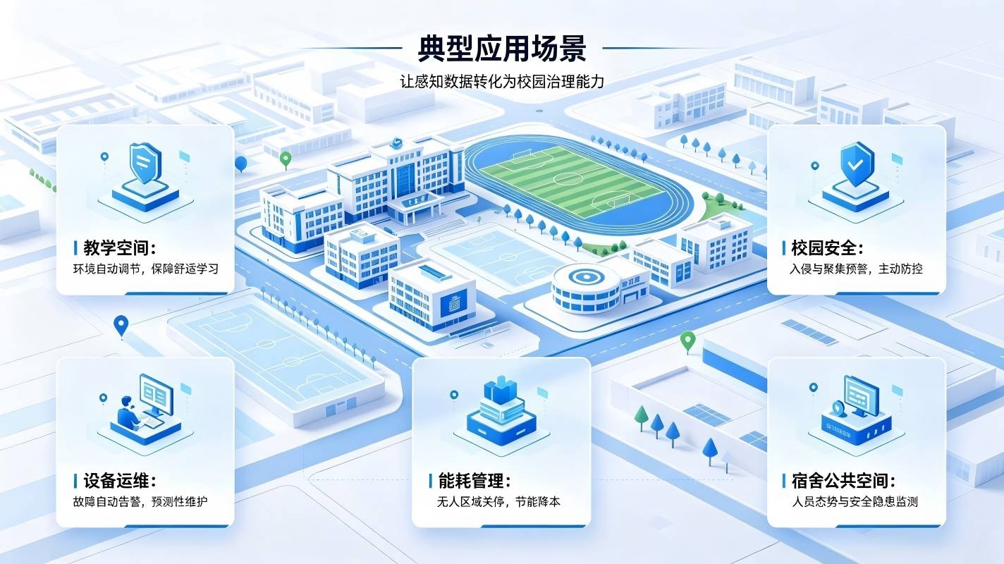 智慧校园智能感知系统建设方案：赋能校园精细化智治(图4)