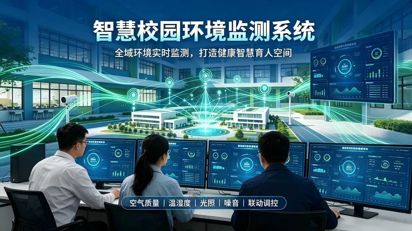 智慧校园环境监测系统建设方案:打造健康智慧育人空间(图1) 智慧校园环境监测系统建设方案:打造健康智慧育人空间(图1)
