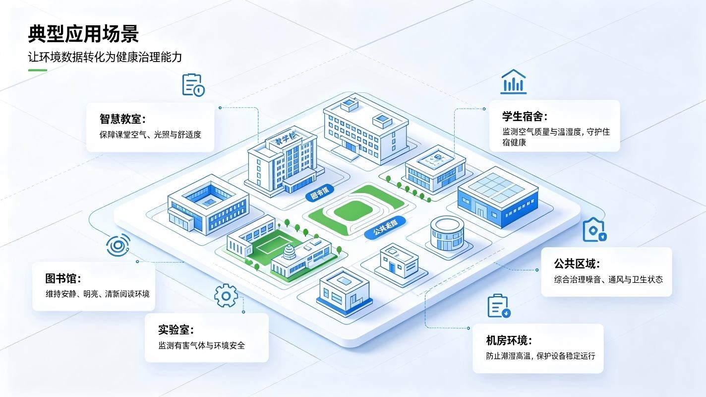 智慧校园环境监测系统建设方案:打造健康智慧育人空间(图4) 智慧校园环境监测系统建设方案:打造健康智慧育人空间(图4)
