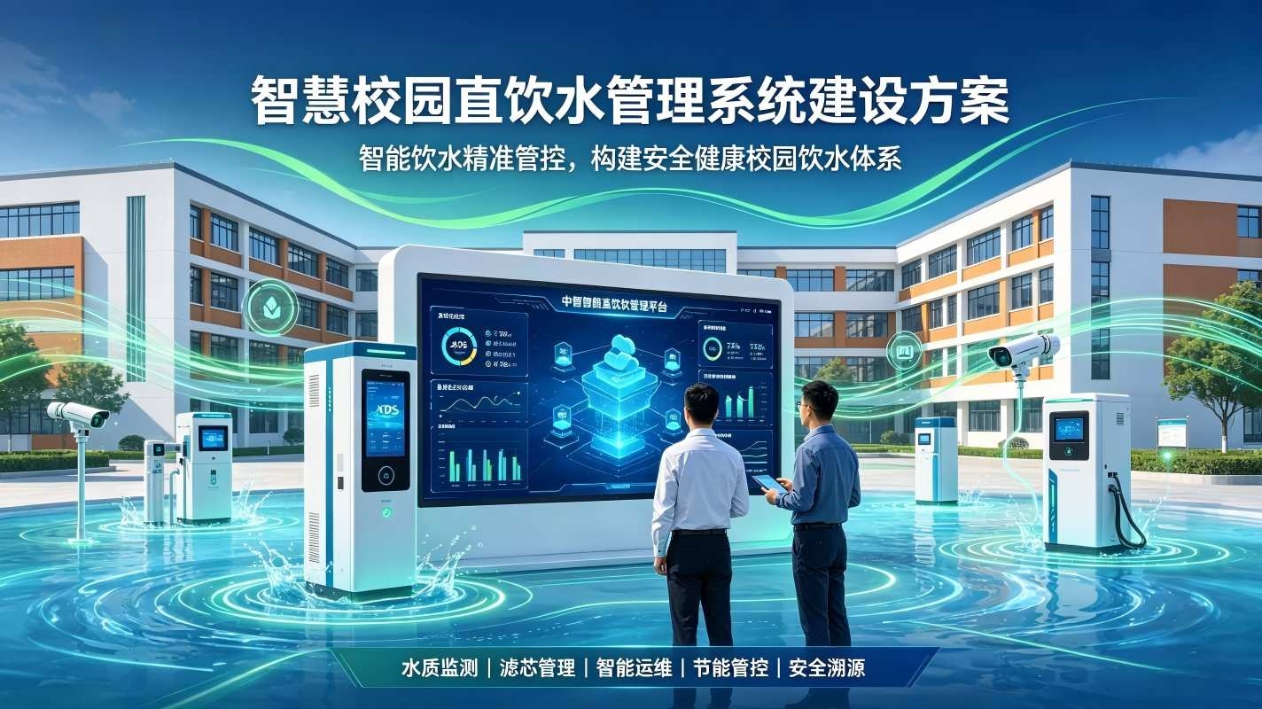 智慧校园直饮水管理系统建设方案：构建安全健康校园饮水体系(图1)