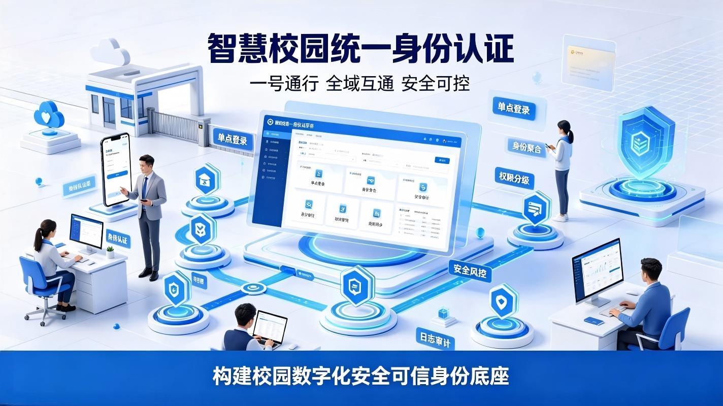 智慧校园统一身份认证：校园一站式单点登录与数字化安全管控方案