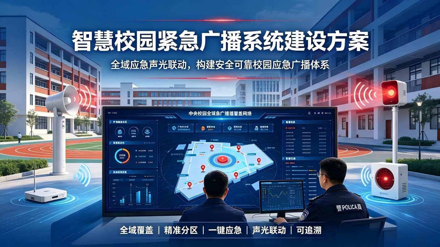 智慧校园紧急广播系统建设方案:构建安全可靠校园应急广播体系(图1) 智慧校园紧急广播系统建设方案:构建安全可靠校园应急广播体系(图1)