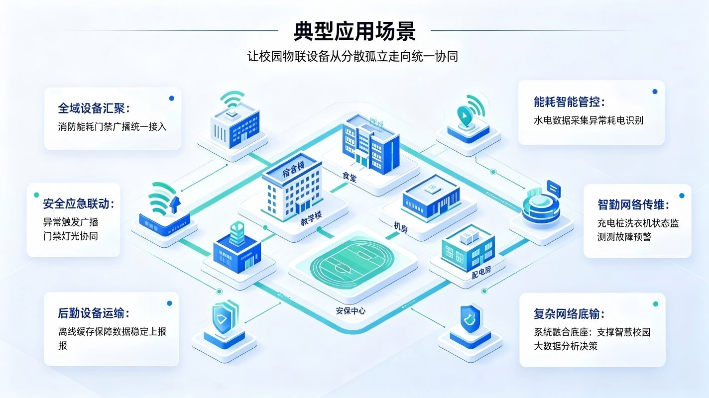 智慧校园物联网网关系统建设方案:构建智慧校园物联感知底座(图4) 智慧校园物联网网关系统建设方案:构建智慧校园物联感知底座(图4)