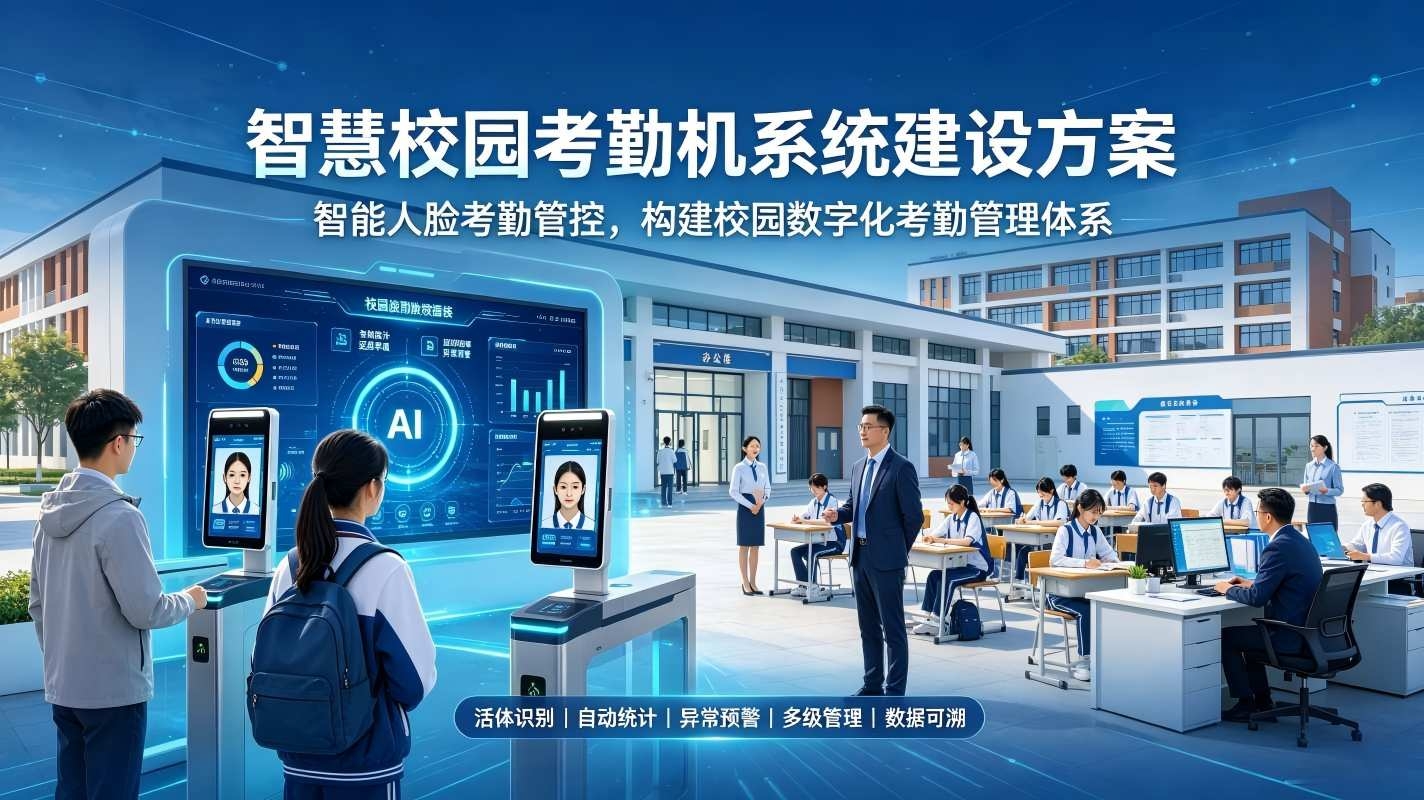 智慧校园考勤机系统建设方案：构建校园数字化考勤管理体系(图1)