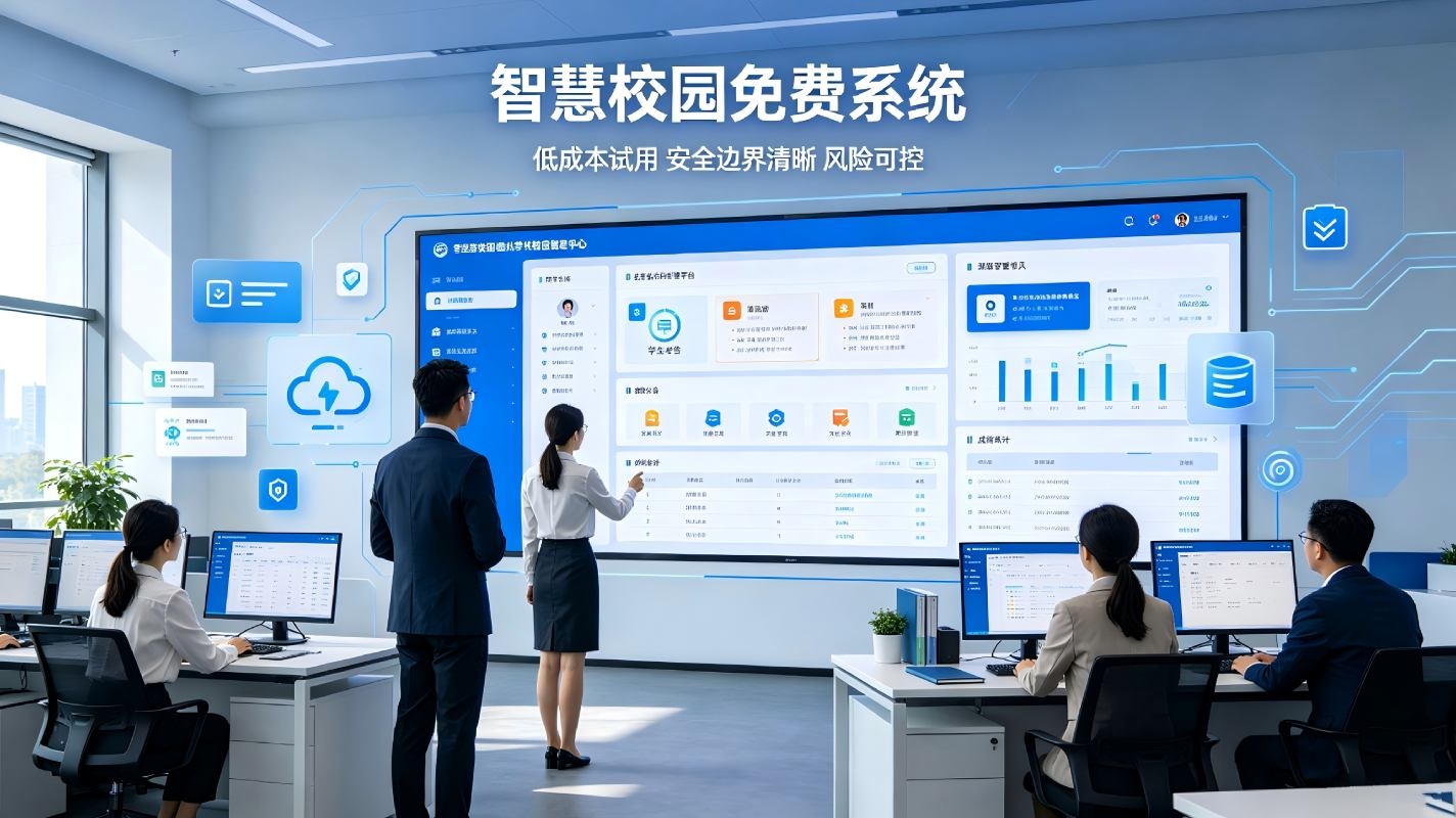 智慧校园免费系统：低成本数字化建设的机遇与风险(图1)