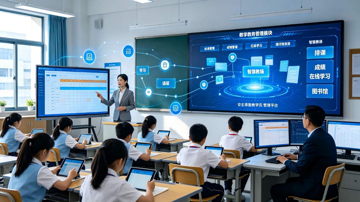 智慧校园功能模块有哪些：一文读懂智慧校园完整业务架构(图2)