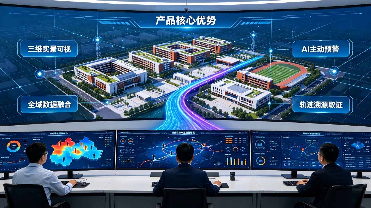 数字孪生人员流动分析系统：校园人员智能管控与态势研判方案(图2)