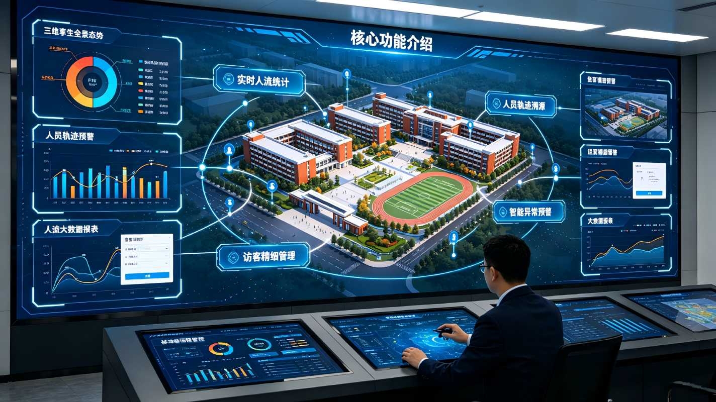 数字孪生人员流动分析系统：校园人员智能管控与态势研判方案(图3)