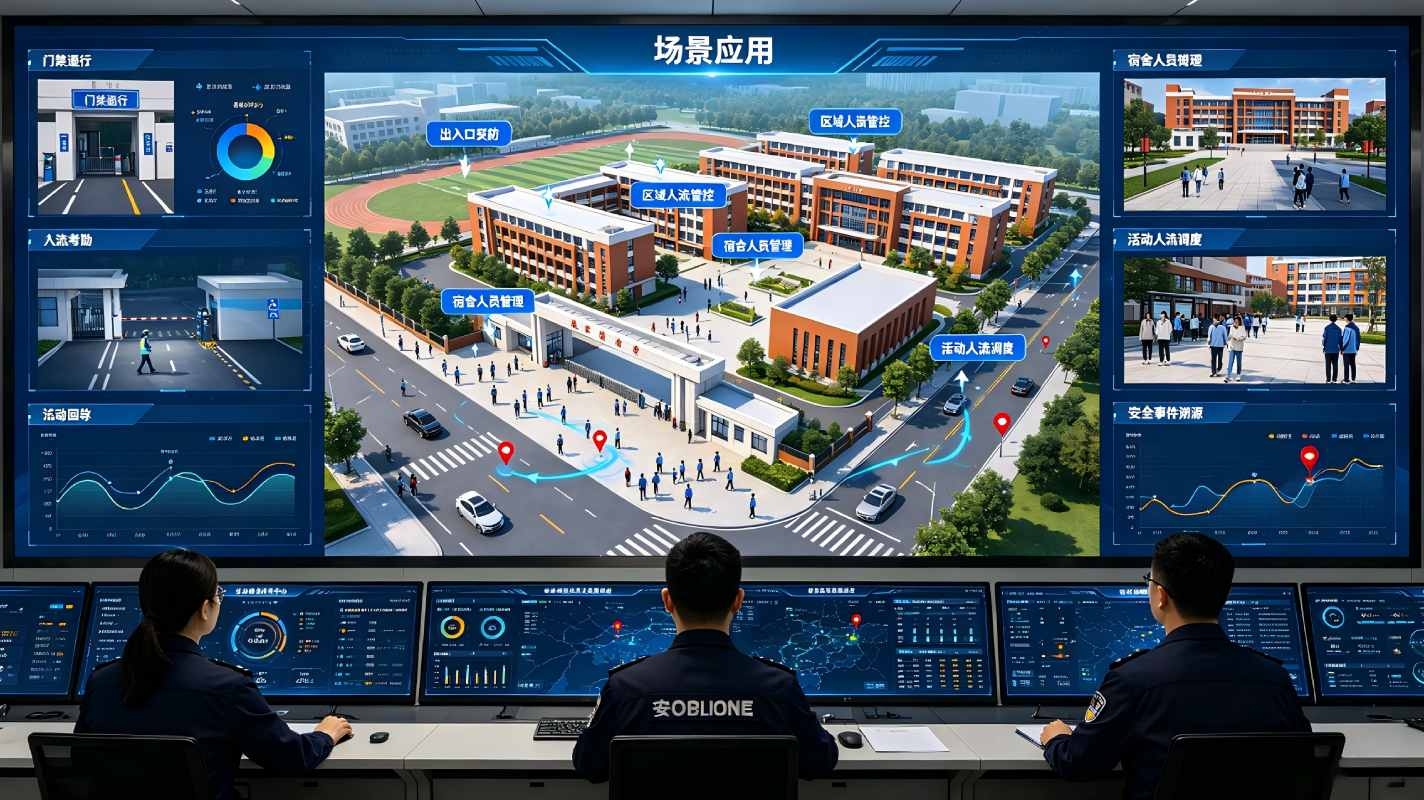 数字孪生人员流动分析系统：校园人员智能管控与态势研判方案(图4)