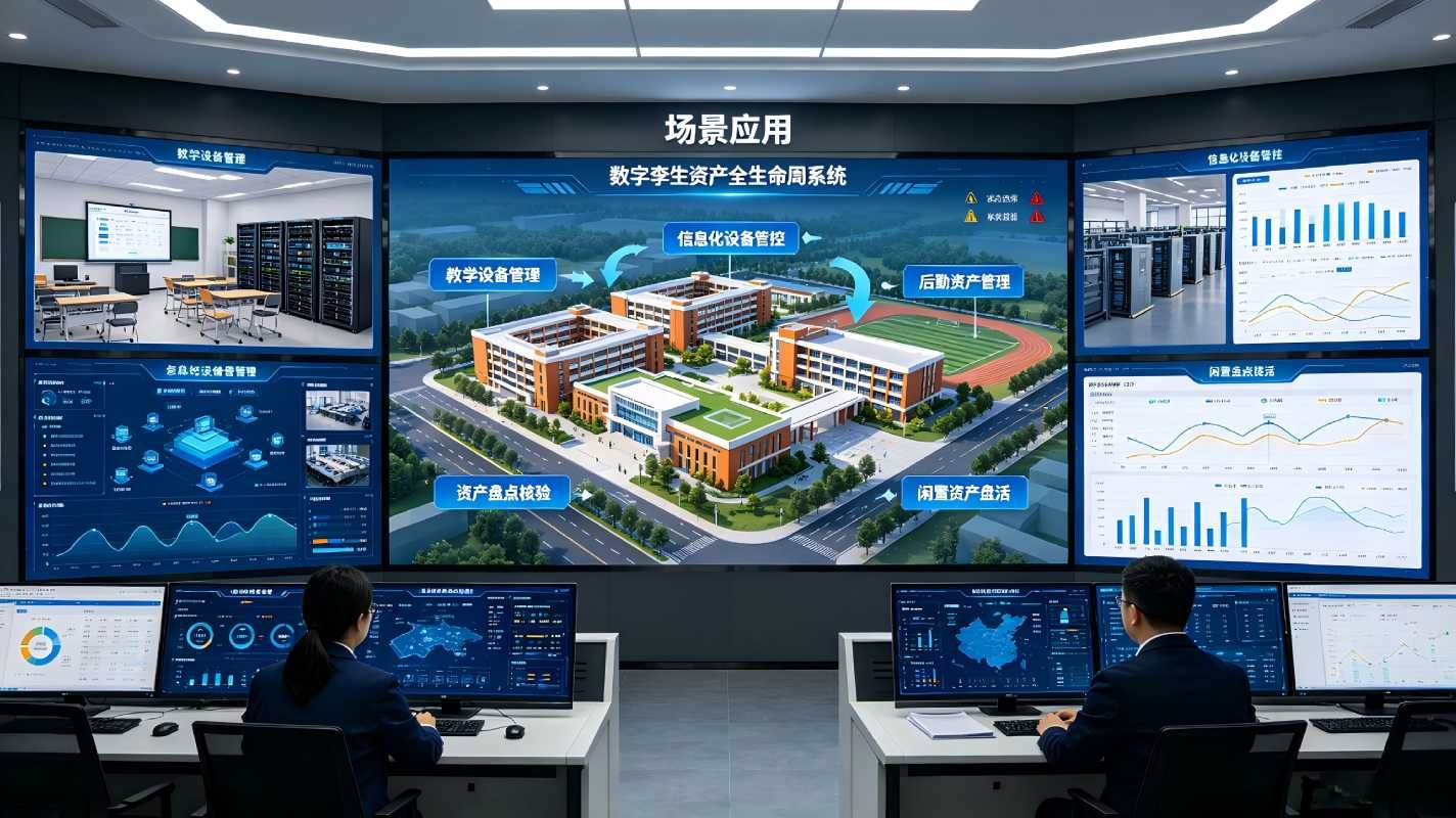 数字孪生资产全生命周期系统：智慧校园资产精细化智能管控方案(图4)