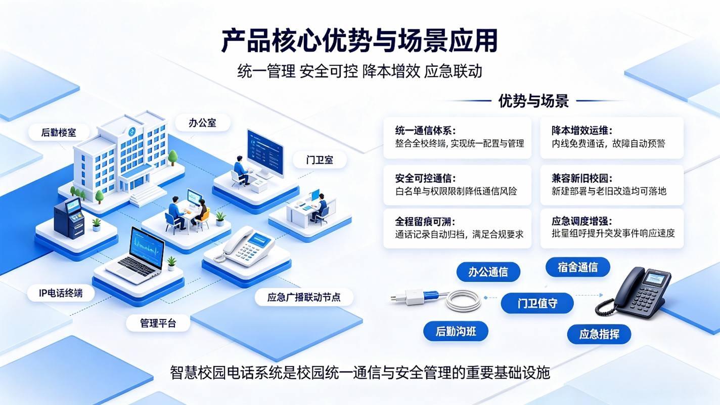 智慧校园电话系统：校园内线通信与家校沟通解决方案(图4)