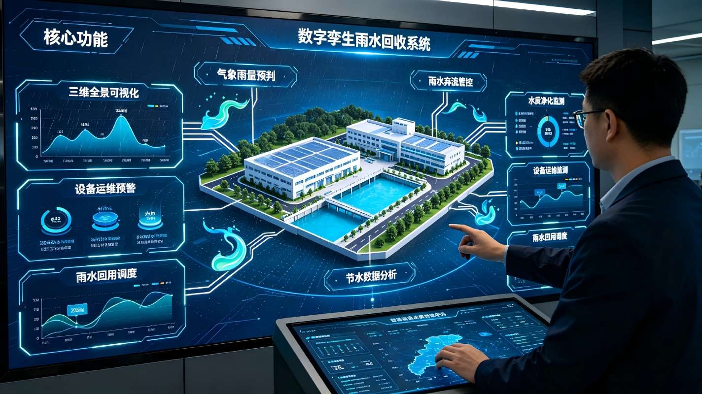 数字孪生雨水回收系统：智慧海绵城市精细化节水管控方案(图4)
