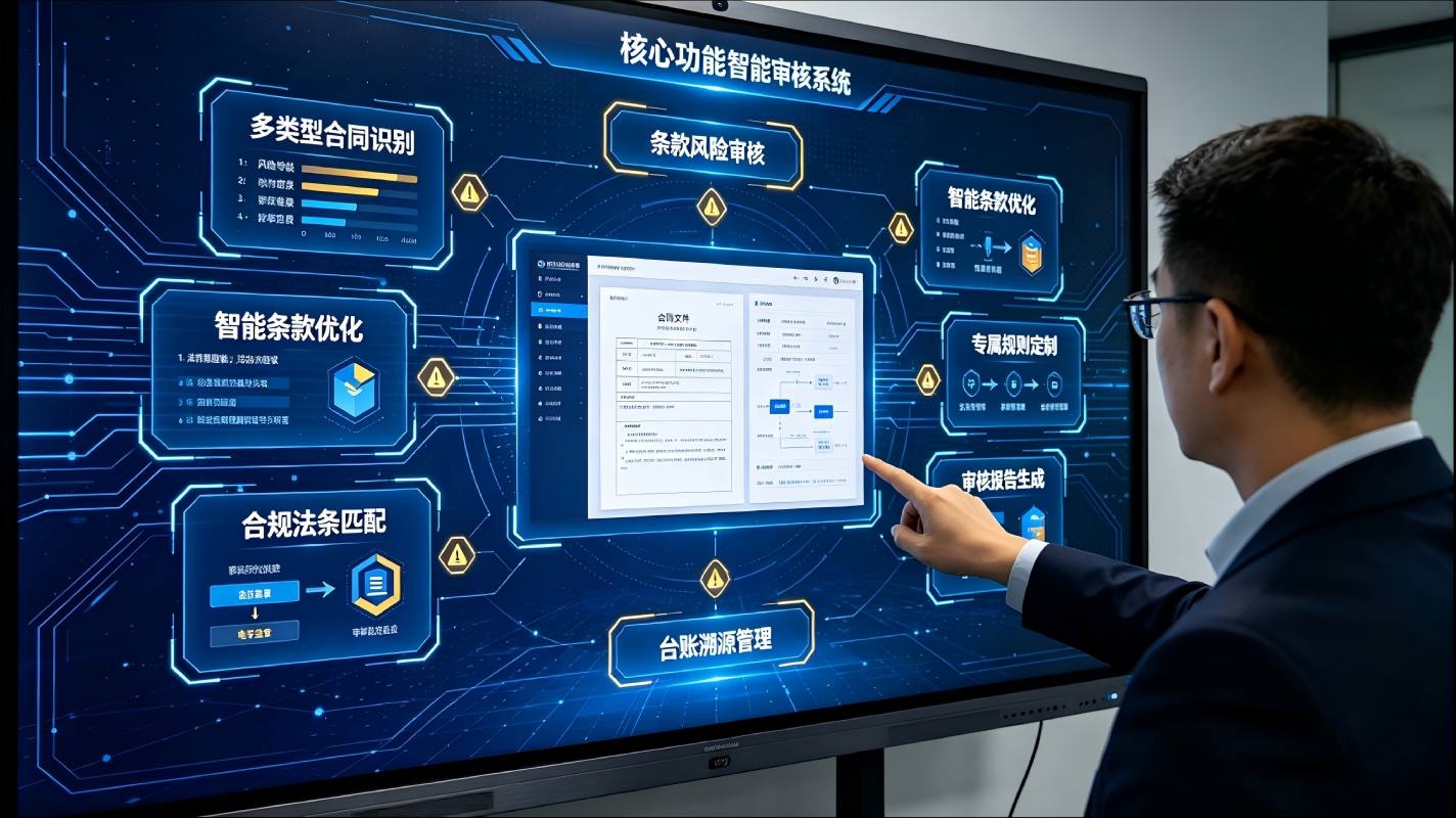 合同条款智能审核系统：企业法务合规风控智能提质增效方案(图4)