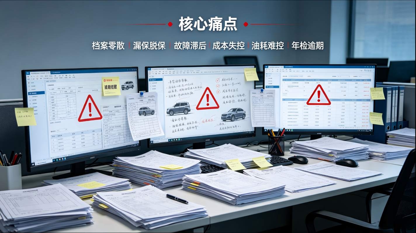 车辆维修保养管理系统：企业车队智能运维数字化管理方案(图2)