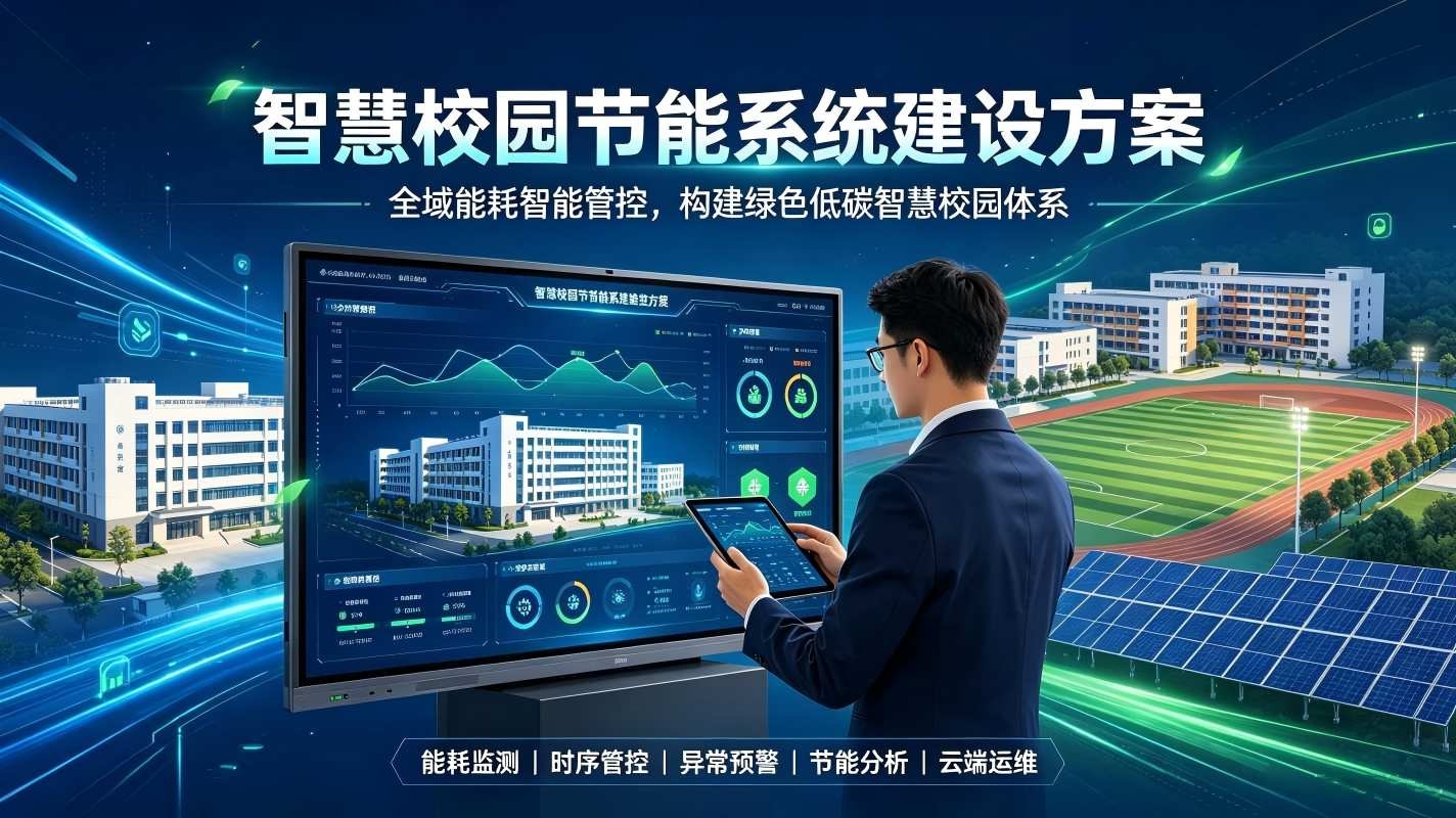 智慧校园节能系统建设方案：构建绿色低碳智慧校园体系(图1)