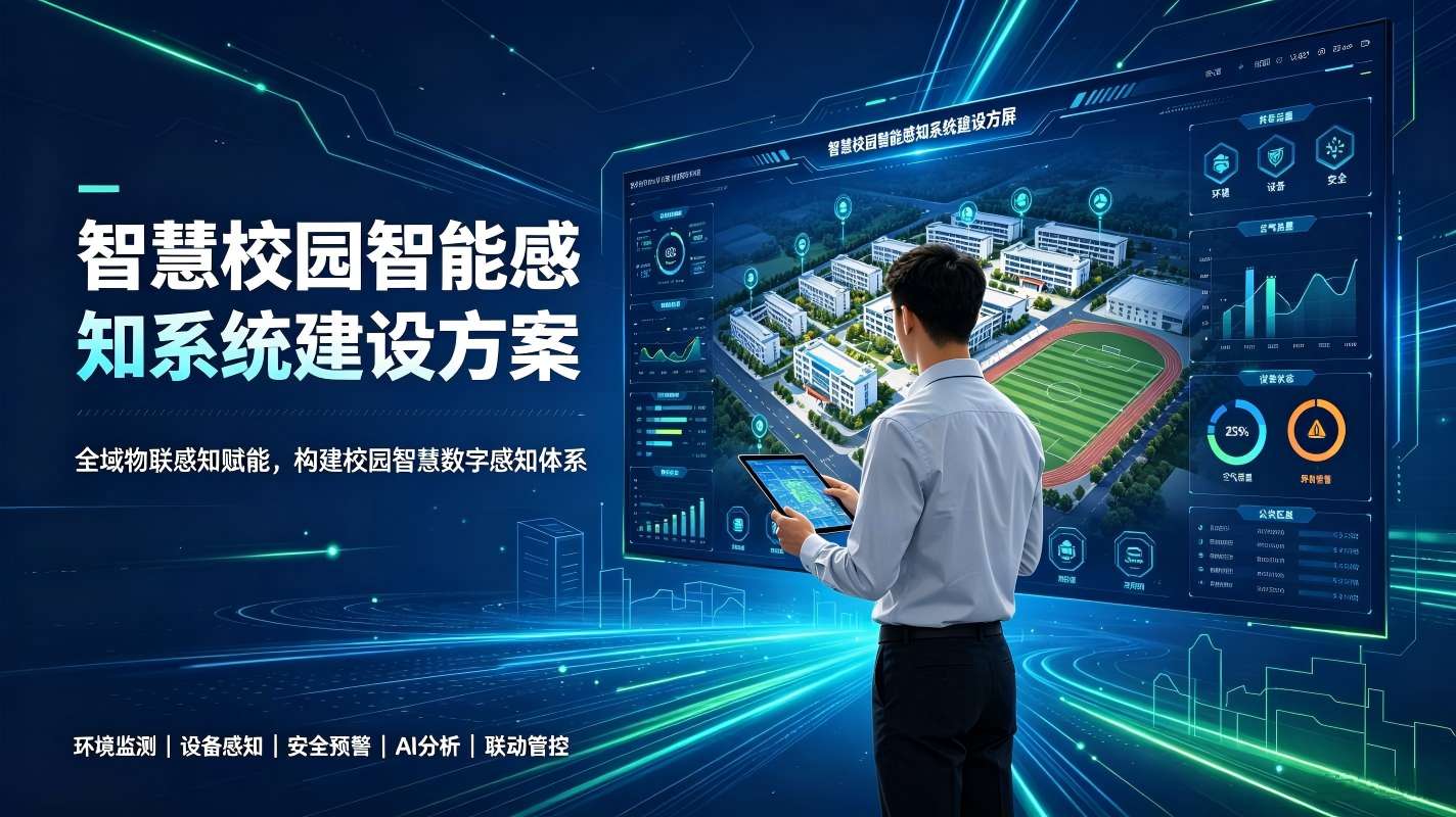 智慧校园智能感知系统建设方案：构建校园智慧数字感知体系