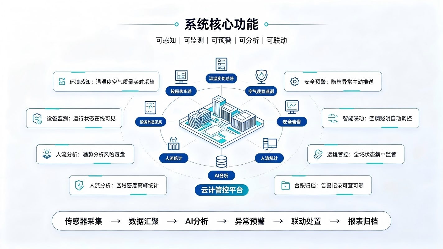 智慧校园智能感知系统建设方案：构建校园智慧数字感知体系(图3)