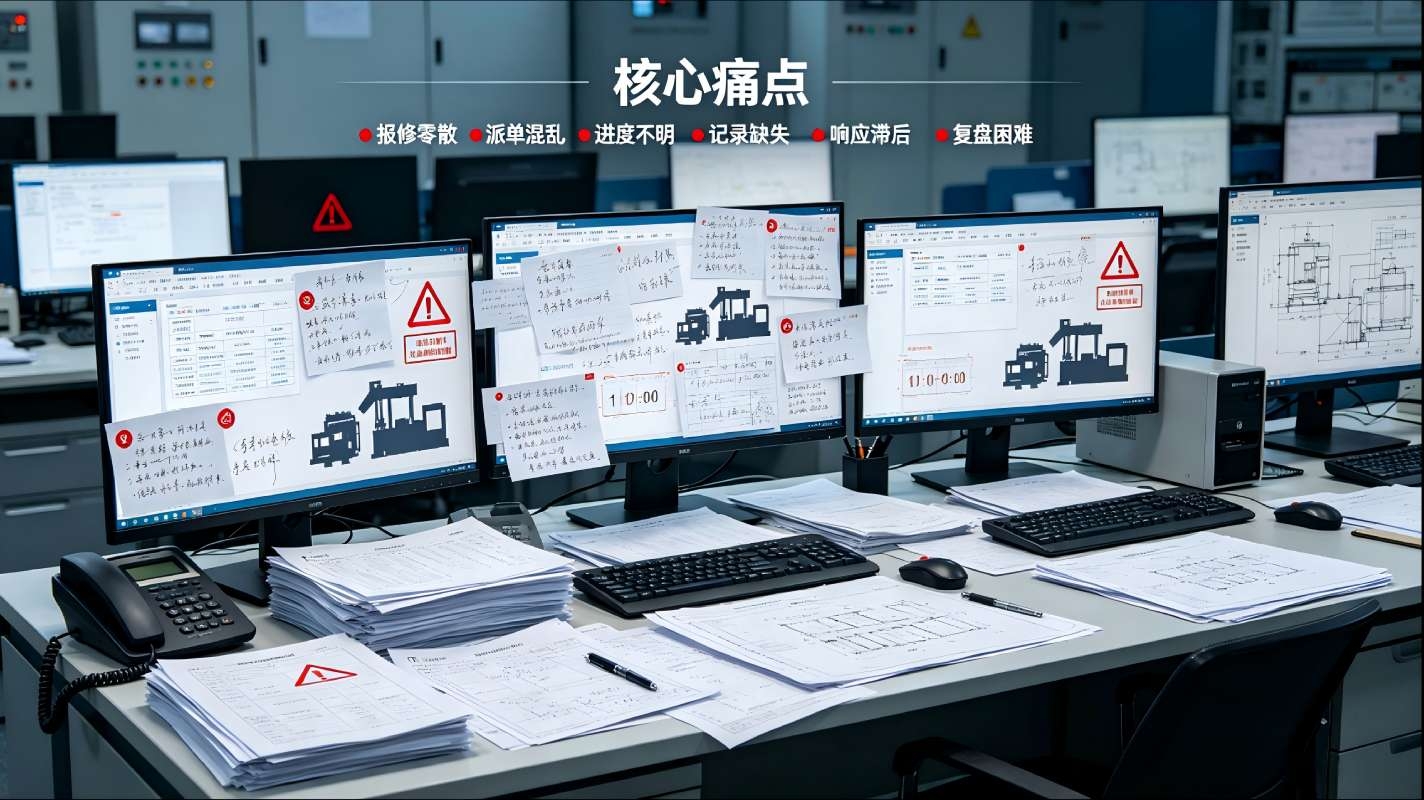 设备故障智能报修系统：企业设备运维数字化闭环解决方案(图2)