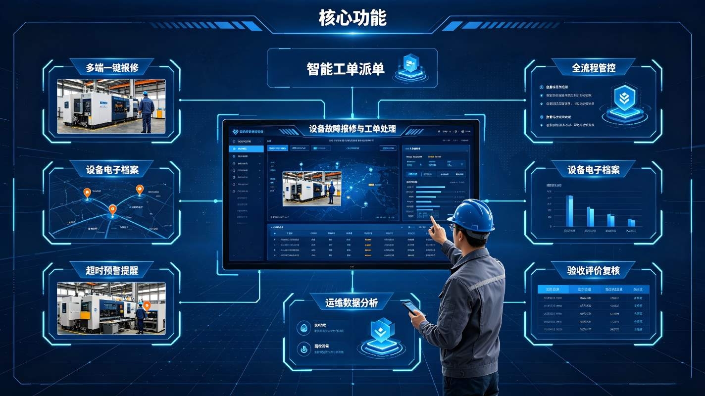 设备故障智能报修系统：企业设备运维数字化闭环解决方案(图4)