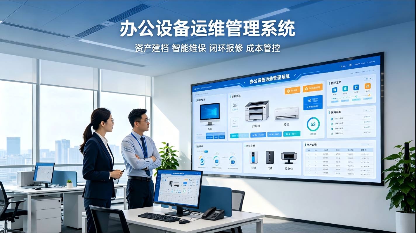 办公设备运维管理系统：企业办公设备数字化高效管控方案(图1)