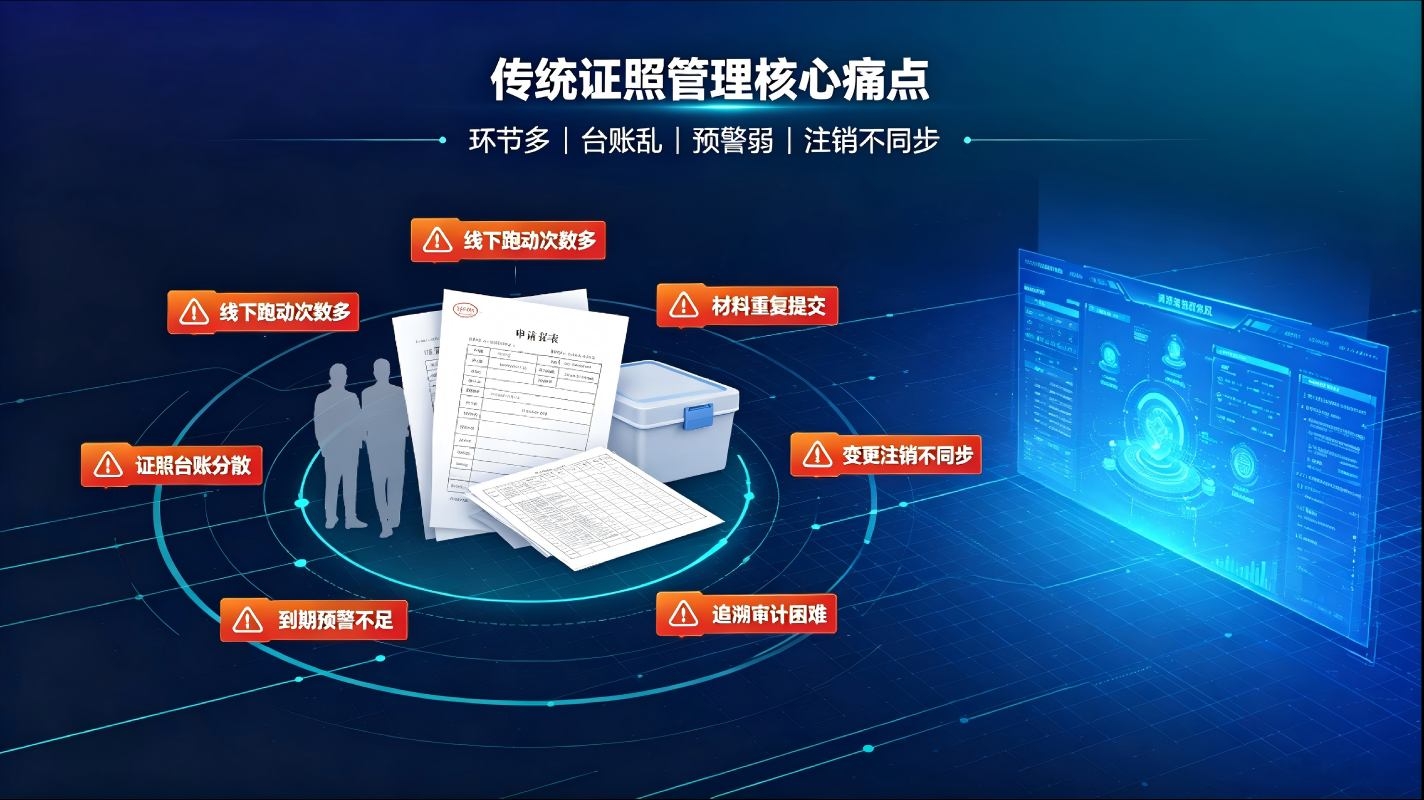 证照变更注销管理系统：全生命周期数字化管理解决方案(图2)