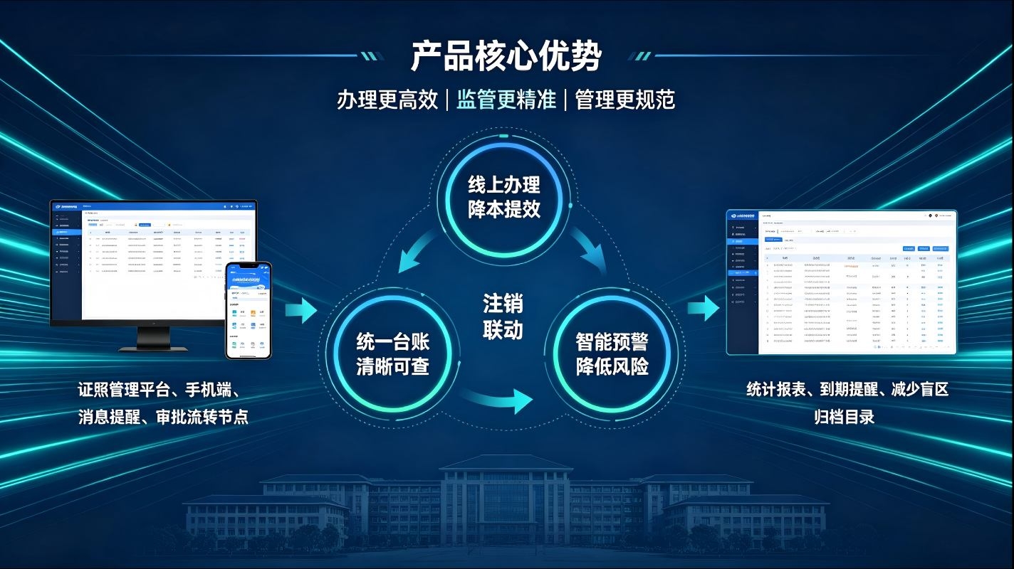 证照变更注销管理系统：全生命周期数字化管理解决方案(图4)