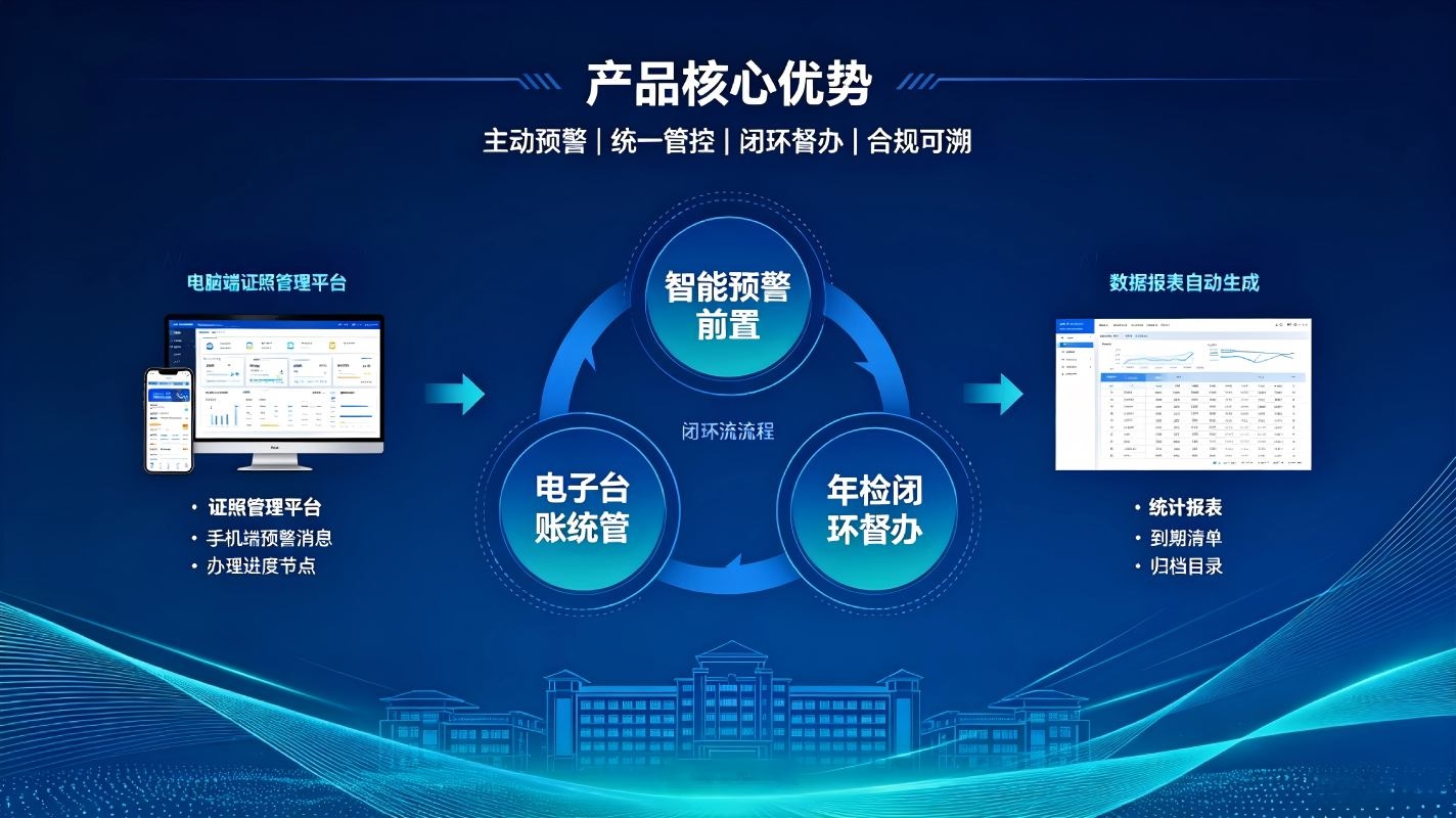 证照年检到期提醒系统：智能预警管控，杜绝证照逾期风险(图4)