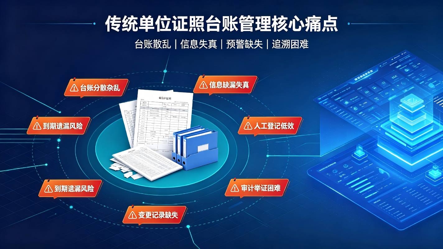 单位证照台账管理系统：标准化电子台账，实现证照全生命周期合规管理(图2)