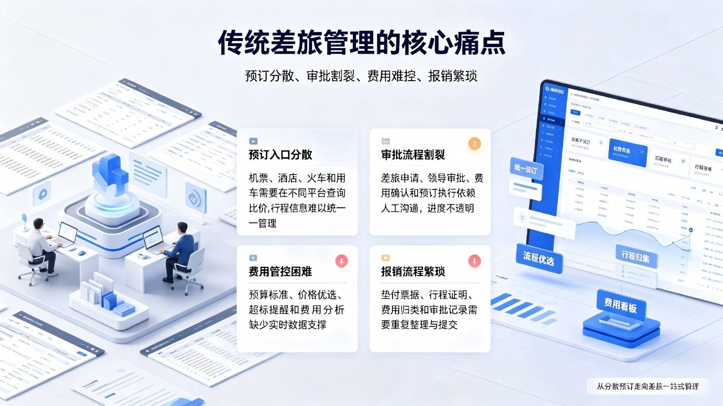 差旅一站式预订系统：差旅全流程数字化管理与智能预订解决方案(图2)