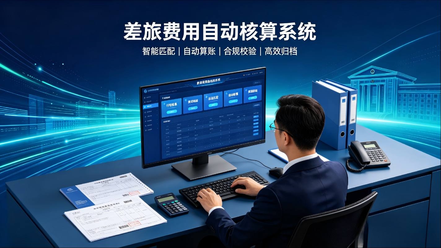 差旅费用自动核算系统：智能自动算账，实现差旅费用合规高效管控(图1)