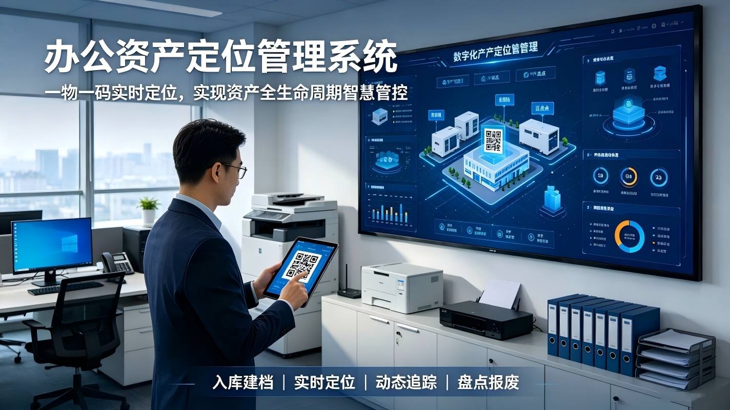办公资产定位管理系统：实现资产全生命周期智慧管控(图1)