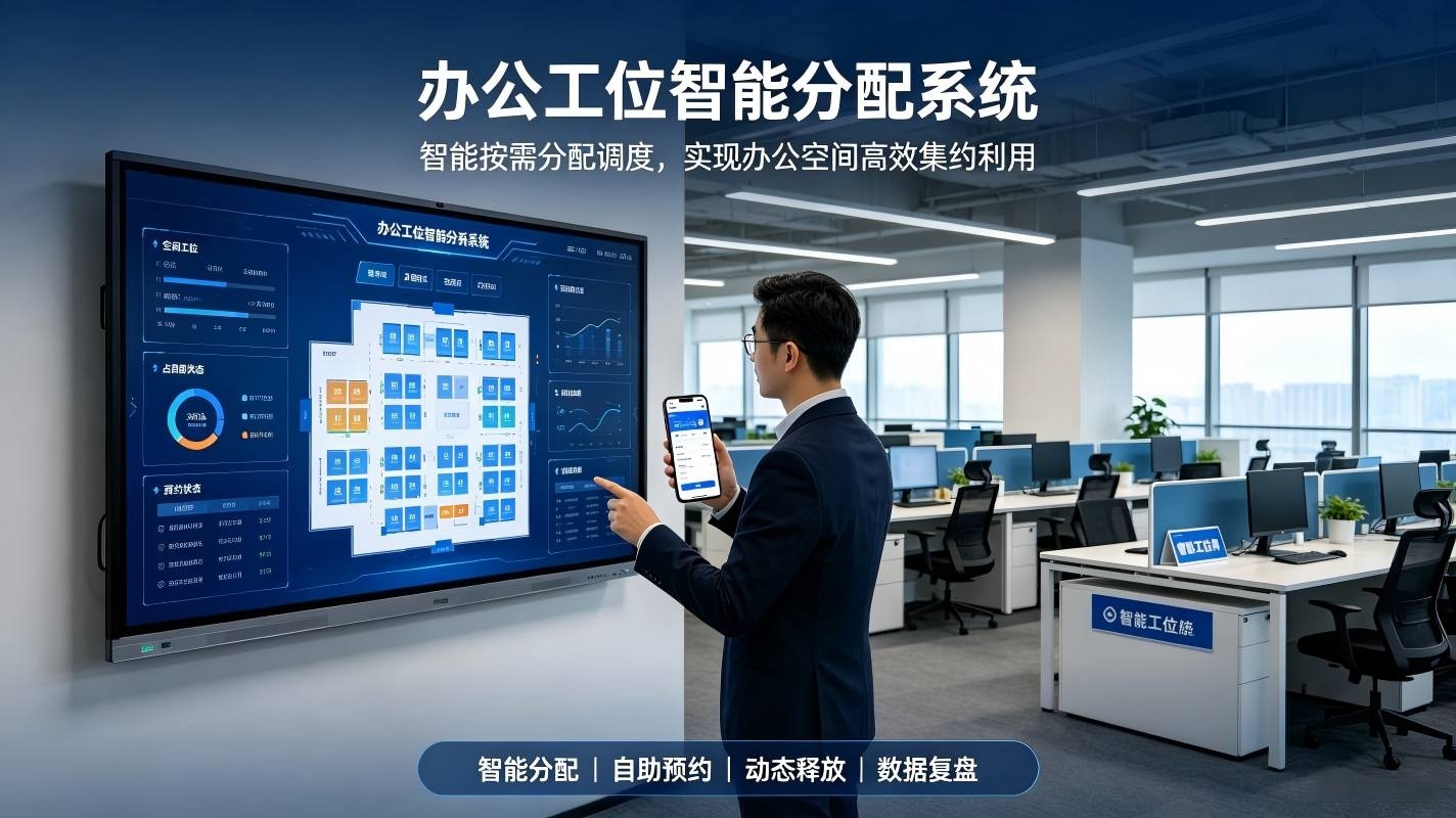 办公工位智能分配系统:实现办公空间高效集约利用(图1) 办公工位智能分配系统:实现办公空间高效集约利用(图1)