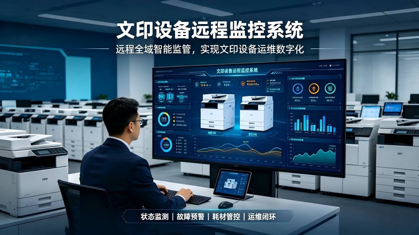 文印设备远程监控系统:实现文印设备运维数字化(图1) 文印设备远程监控系统:实现文印设备运维数字化(图1)