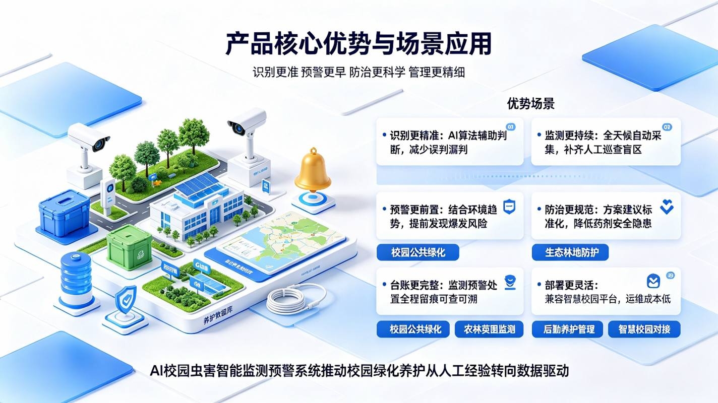 AI校园虫害智能监测预警系统:智慧校园绿植病虫害实时监测与提前防治解决方案(图4) AI校园虫害智能监测预警系统:智慧校园绿植病虫害实时监测与提前防治解决方案(图4)
