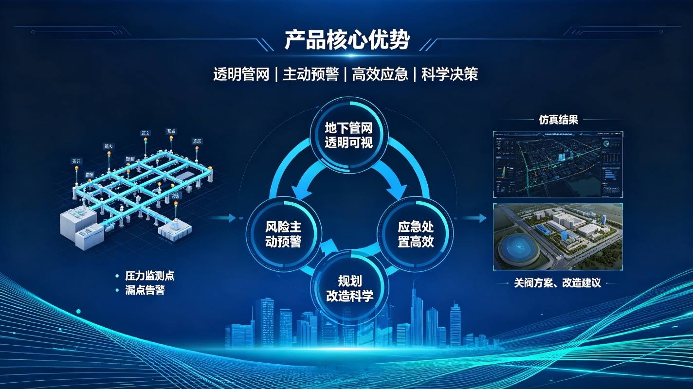 数字孪生供水管网系统:管网可视化仿真,赋能水务智慧化运维(图4) 数字孪生供水管网系统:管网可视化仿真,赋能水务智慧化运维(图4)