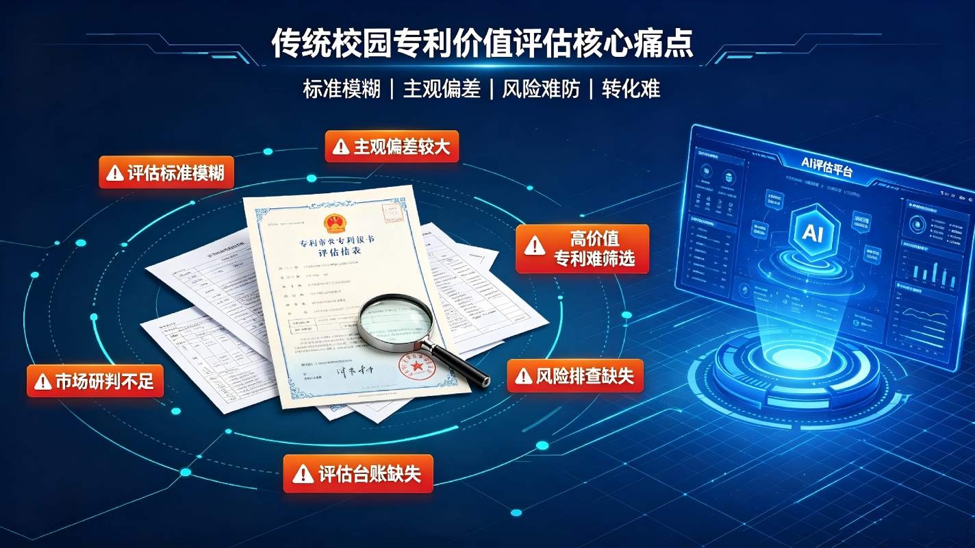 AI校园专利价值智能评估系统:精准研判专利价值,激活校园科创成果(图2) AI校园专利价值智能评估系统:精准研判专利价值,激活校园科创成果(图2)