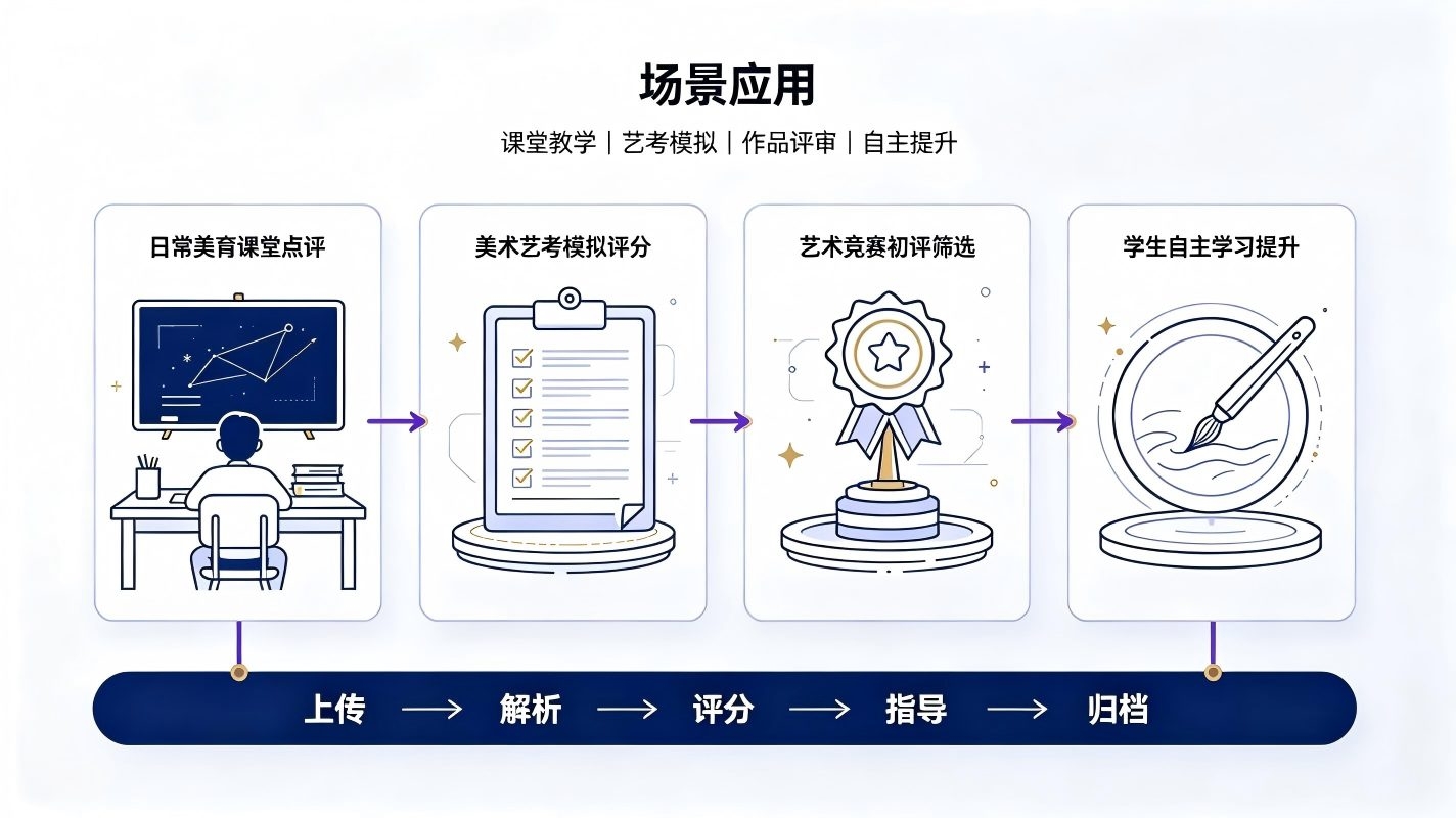 AI美术作品智能点评系统:赋能美育精准教学(图4) AI美术作品智能点评系统:赋能美育精准教学(图4)
