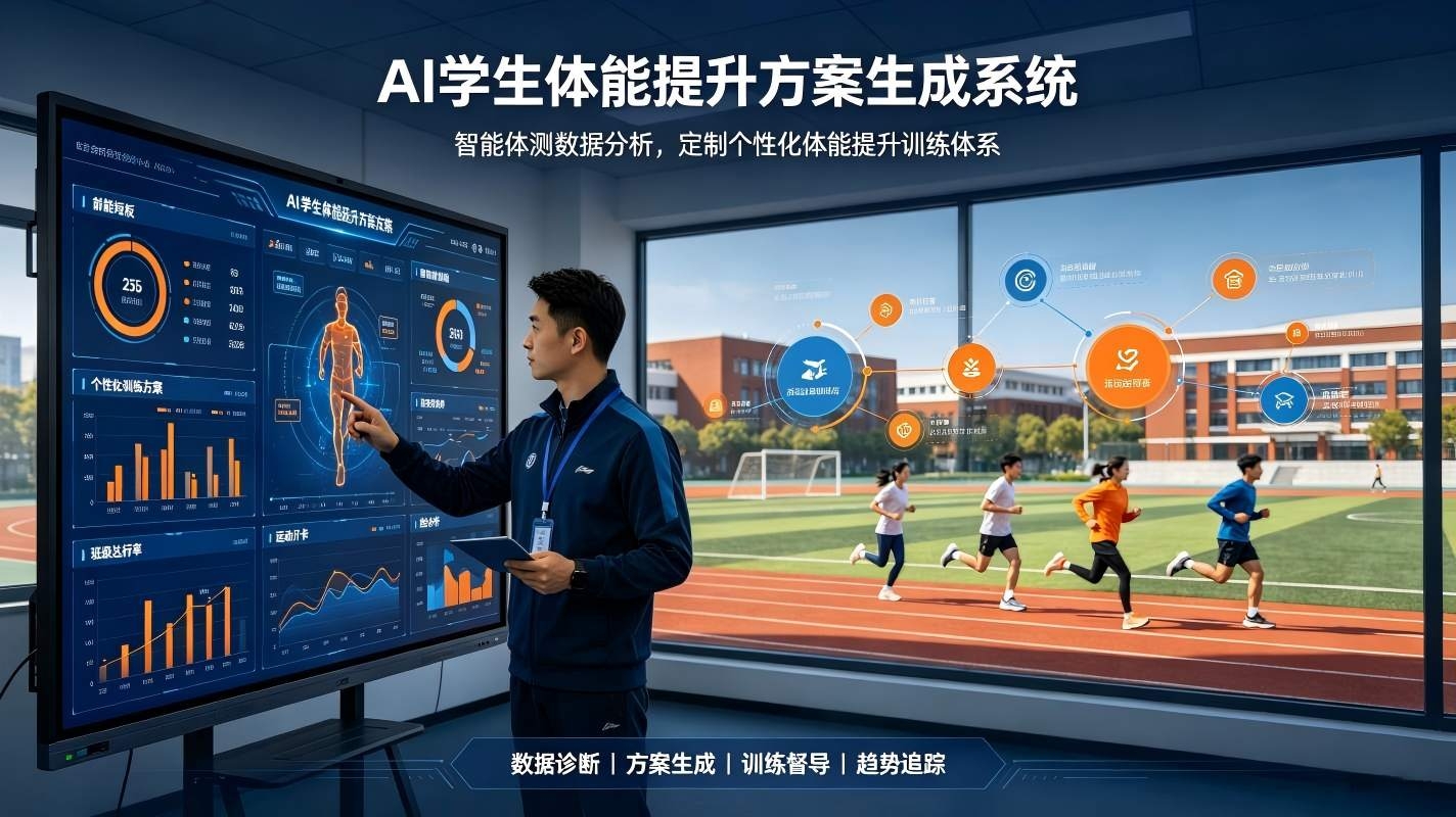 AI学生体能提升方案生成系统:定制个性化体能提升训练体系(图1) AI学生体能提升方案生成系统:定制个性化体能提升训练体系(图1)