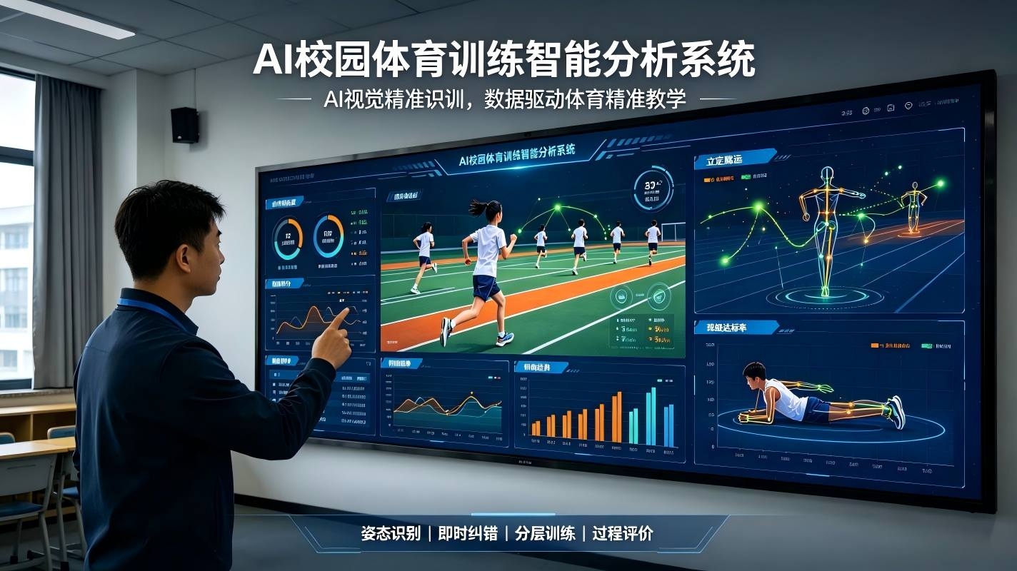 AI校园体育训练智能分析系统:数据驱动体育精准教学(图1) AI校园体育训练智能分析系统:数据驱动体育精准教学(图1)
