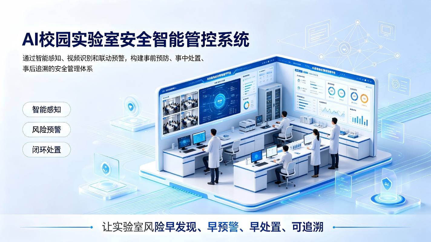 AI校园实验室安全智能管控系统:实验室全场景安全智能管控解决方案(图1) AI校园实验室安全智能管控系统:实验室全场景安全智能管控解决方案(图1)