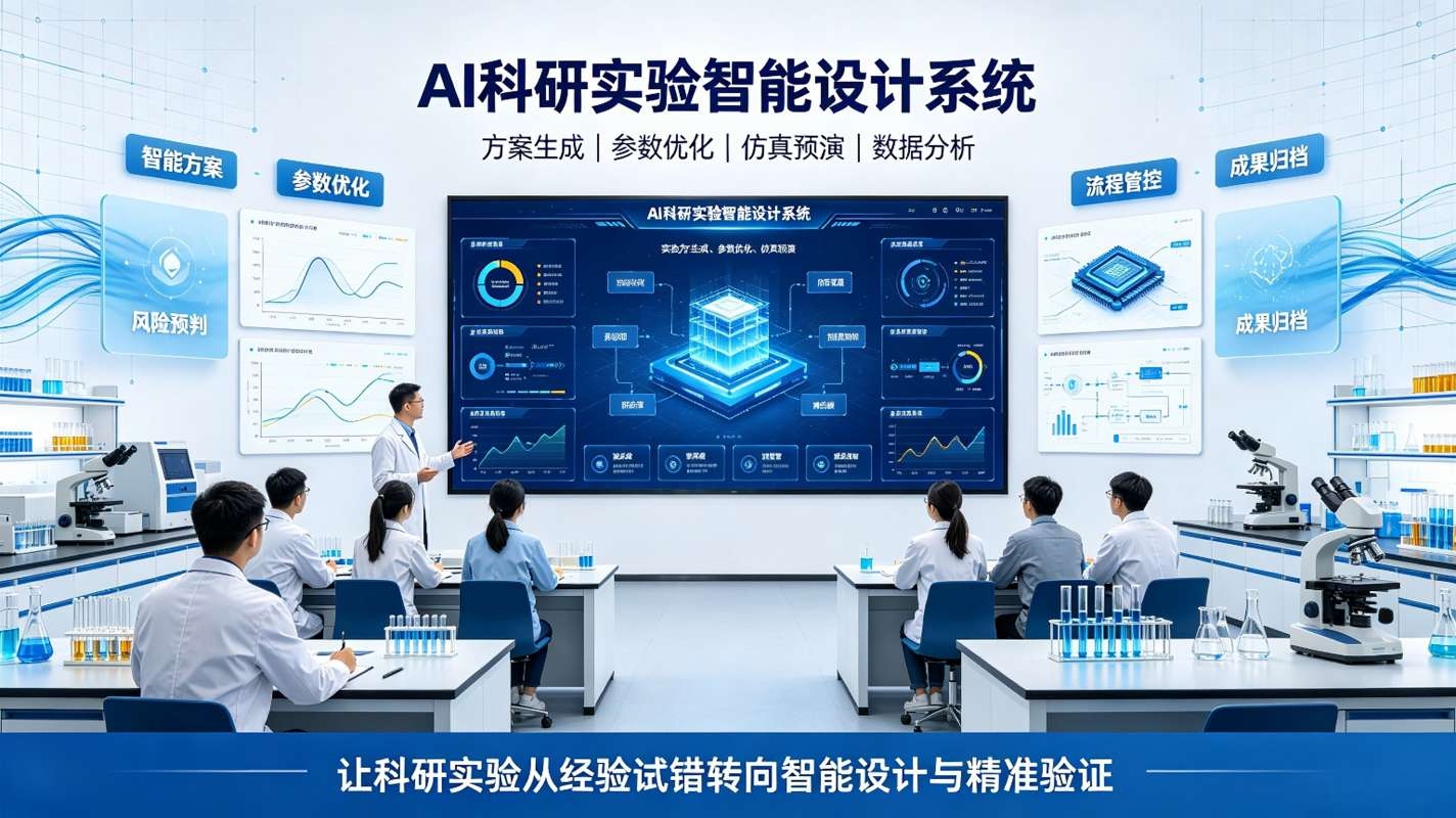 AI科研实验智能设计系统:智能科研实验解决方案(图1) AI科研实验智能设计系统:智能科研实验解决方案(图1)