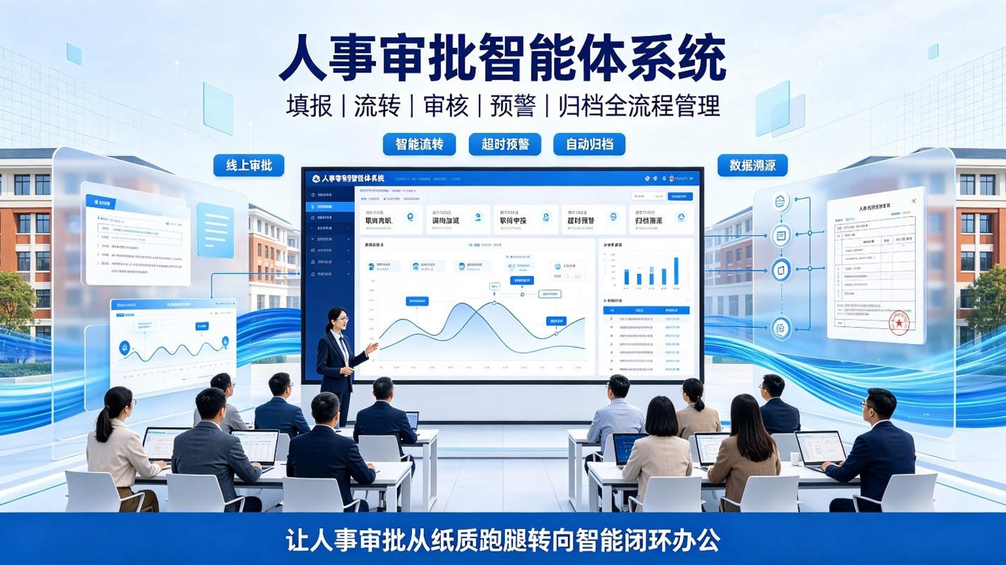 人事审批智能体系统:智慧人事办公方案(图1) 人事审批智能体系统:智慧人事办公方案(图1)