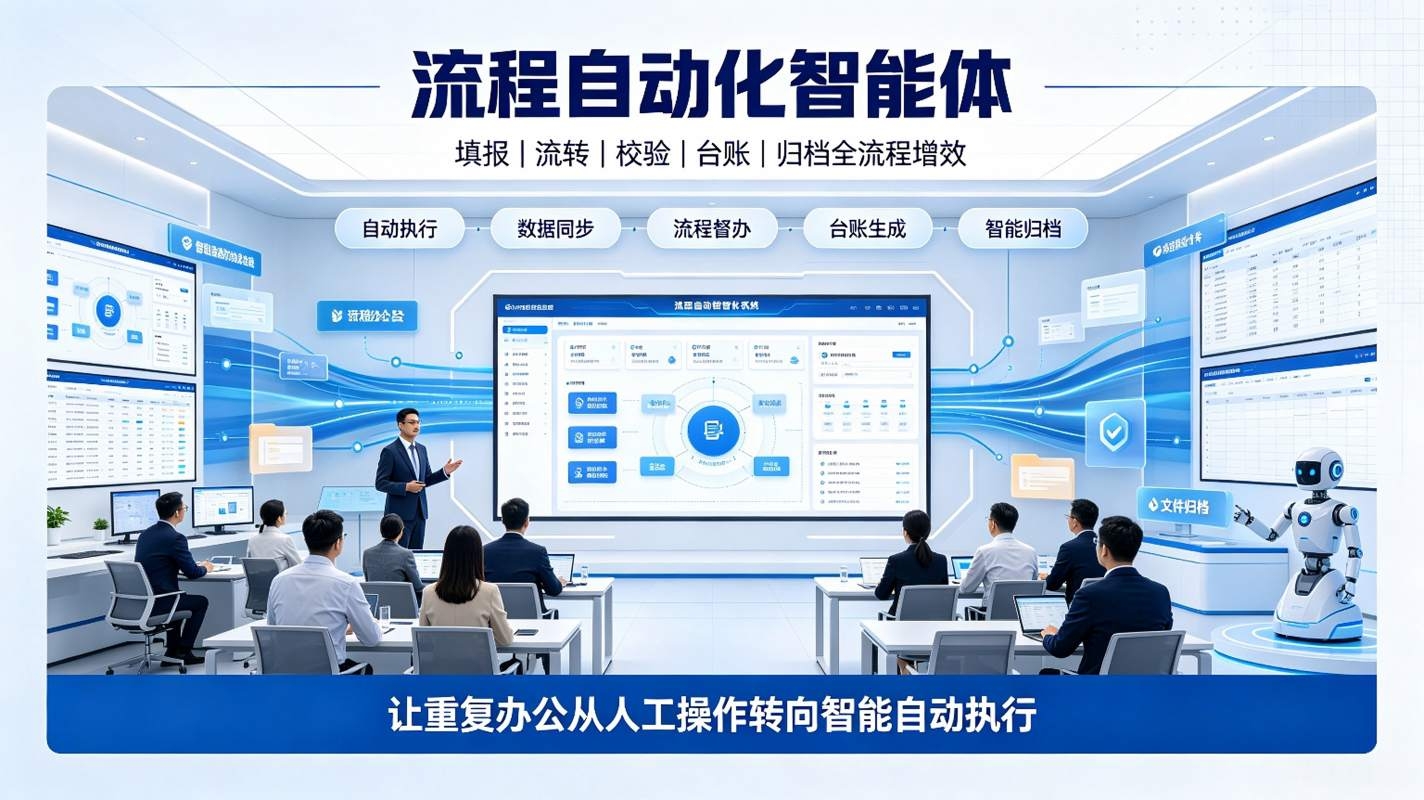 流程自动化智能体:办公智能增效系统(图1) 流程自动化智能体:办公智能增效系统(图1)