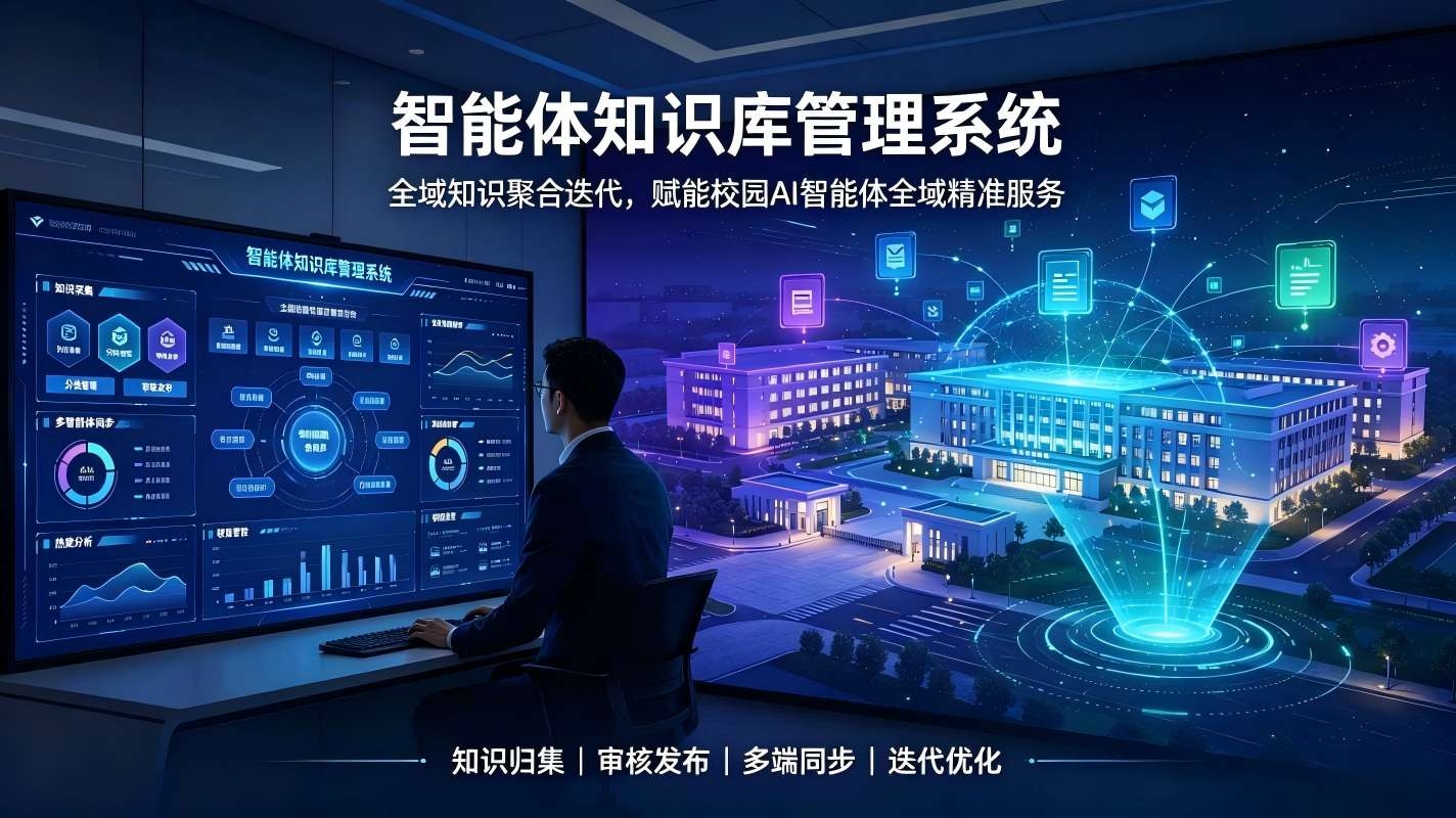 智能体知识库管理系统:赋能校园AI智能体全域精准服务(图1) 智能体知识库管理系统:赋能校园AI智能体全域精准服务(图1)