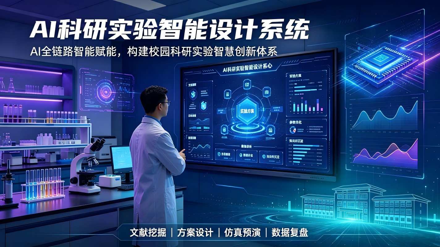 AI科研实验智能设计系统：构建校园科研实验智慧创新体系