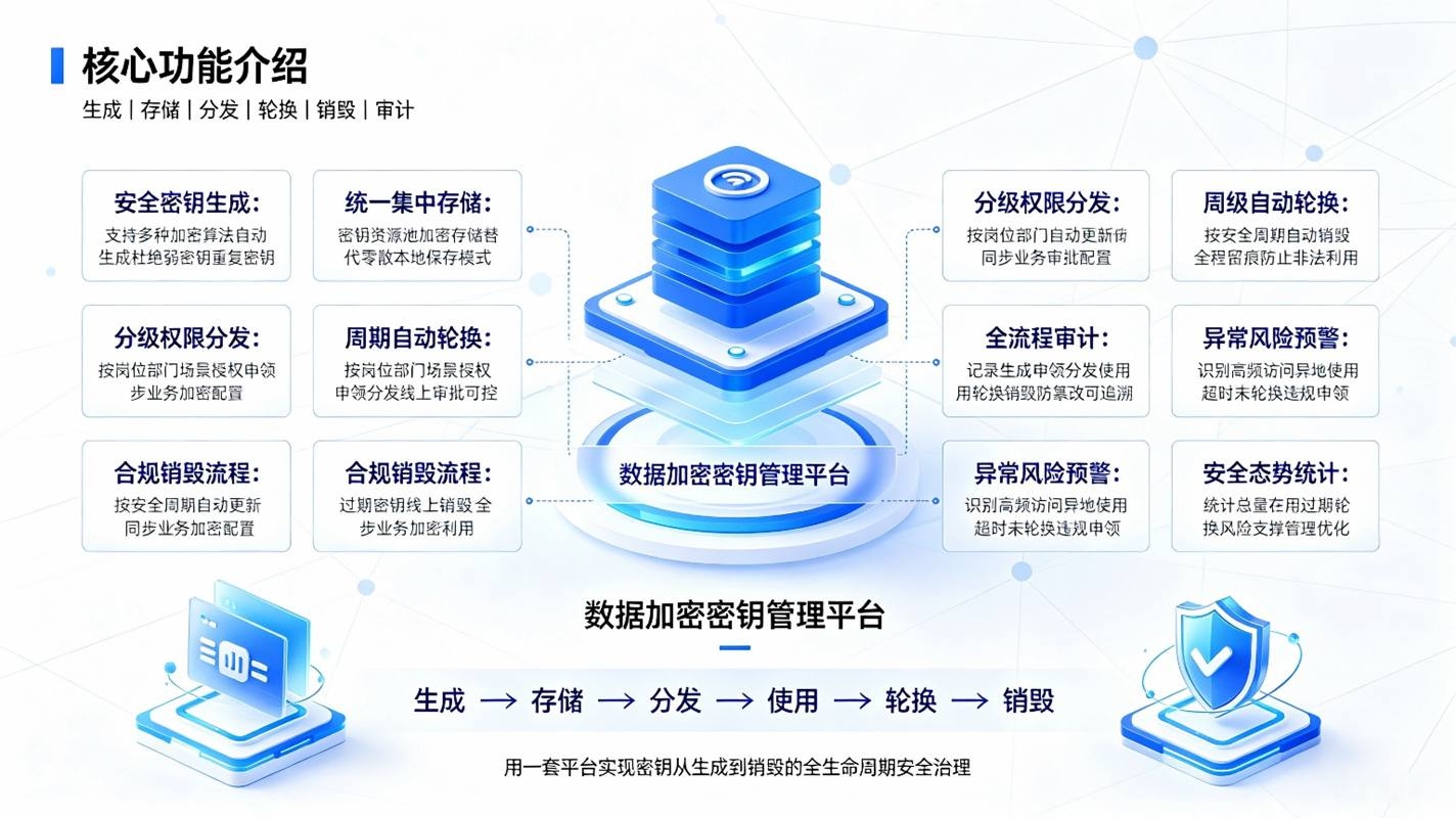 数据加密密钥管理系统:密钥安全防护平台(图3) 数据加密密钥管理系统:密钥安全防护平台(图3)