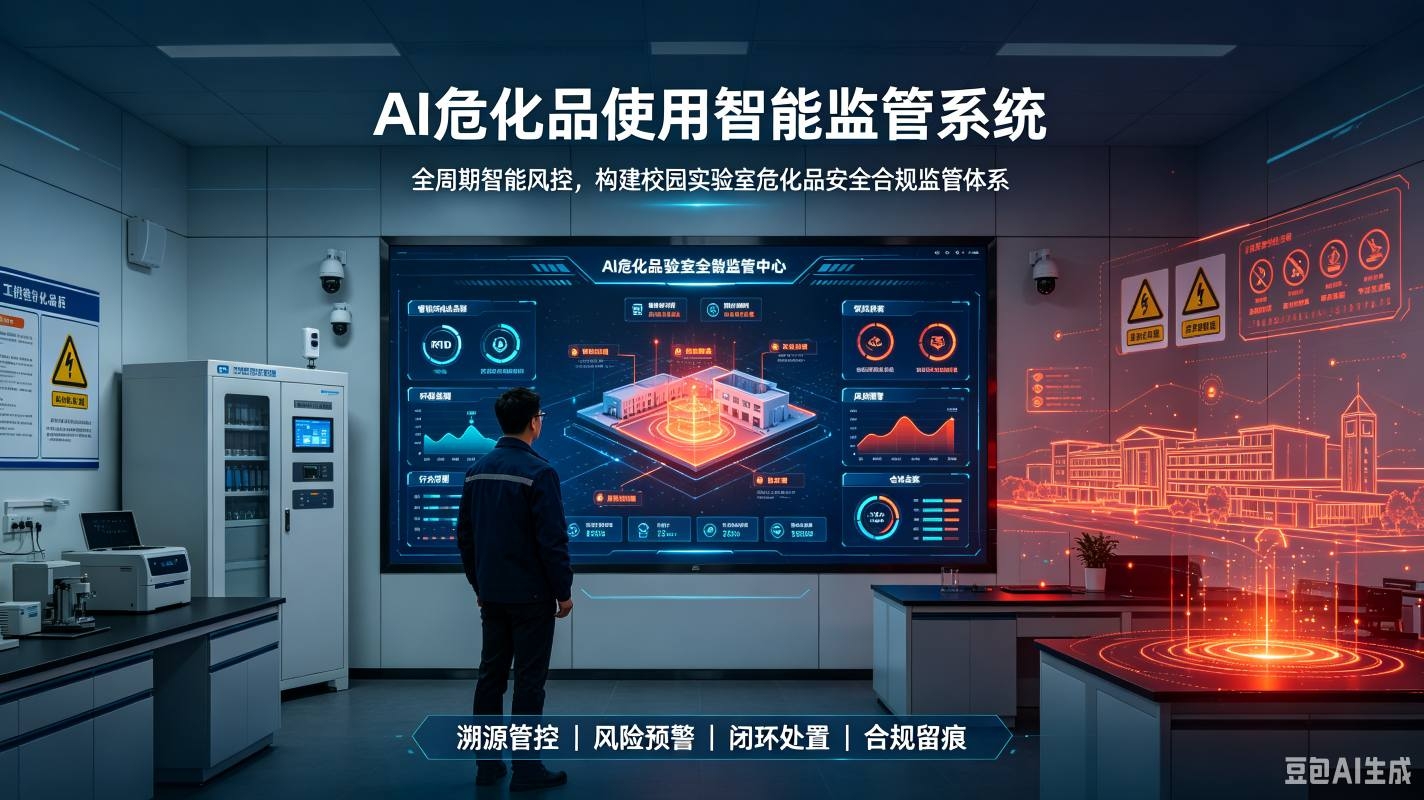 AI危化品使用智能监管系统:构建校园实验室危化品安全合规监管体系(图1) AI危化品使用智能监管系统:构建校园实验室危化品安全合规监管体系(图1)