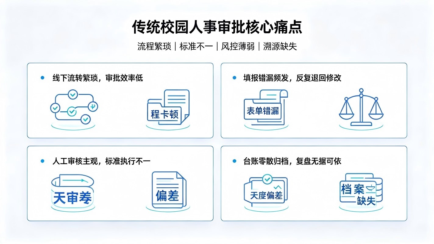 人事审批智能体系统：构建校园人事审批合规高效智慧管控体系(图2)