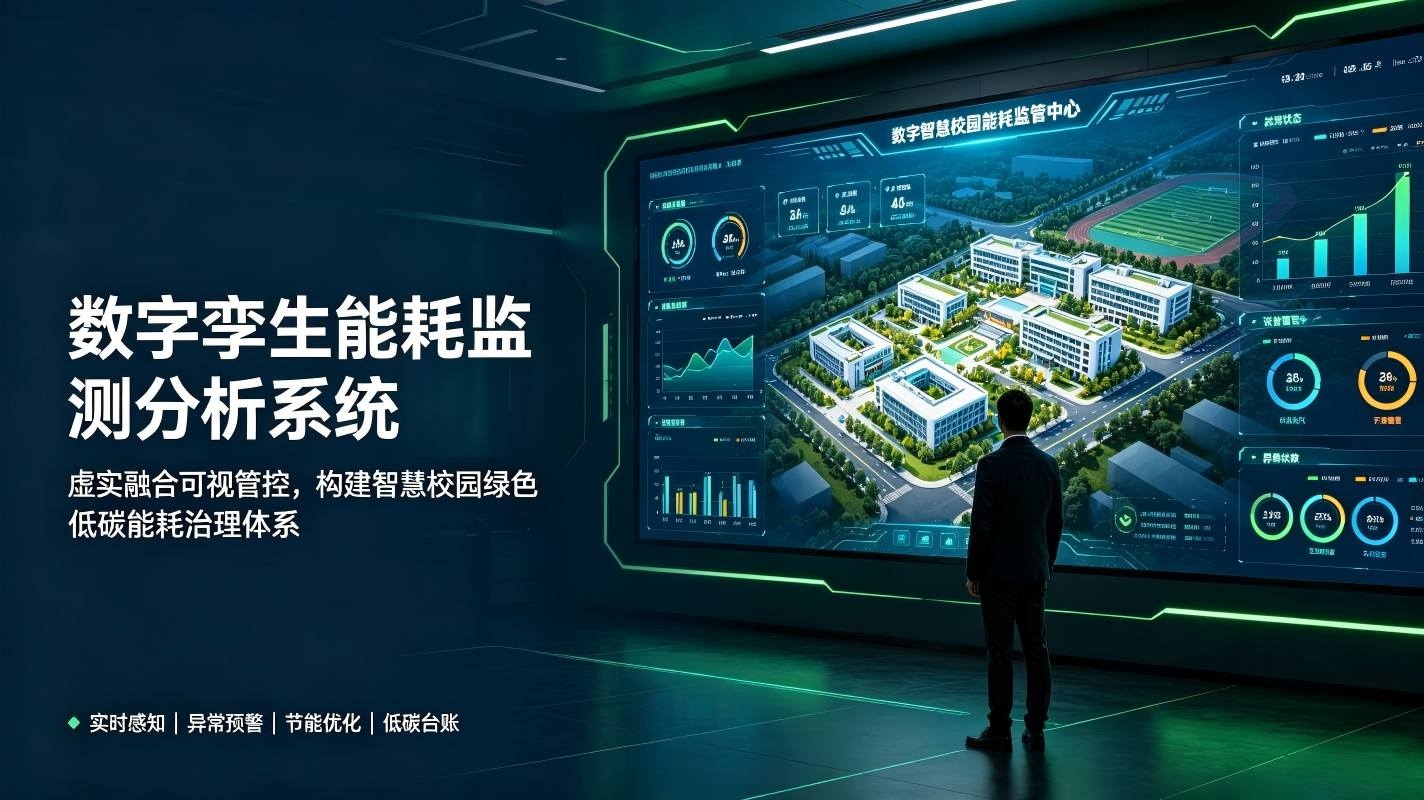 数字孪生能耗监测分析系统:构建智慧校园绿色低碳能耗治理体系(图1) 数字孪生能耗监测分析系统:构建智慧校园绿色低碳能耗治理体系(图1)